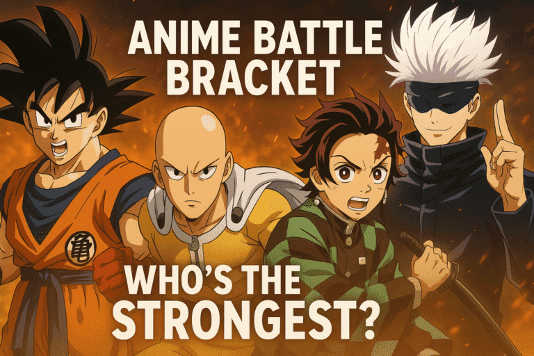 Anime Battle Bracket – Who’s the Strongest Protagonist