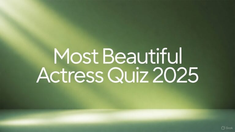 The Most Beautiful Actress Quiz 2025 — 64 Hollywood Stars 9 The Most Beautiful Actress Quiz 2025 — 64 Hollywood Stars