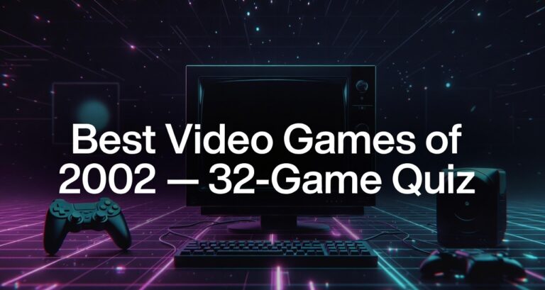 Best Video Games of 2002 — 32-Game Quiz 8 Best Video Games of 2002 — 32-Game Quiz