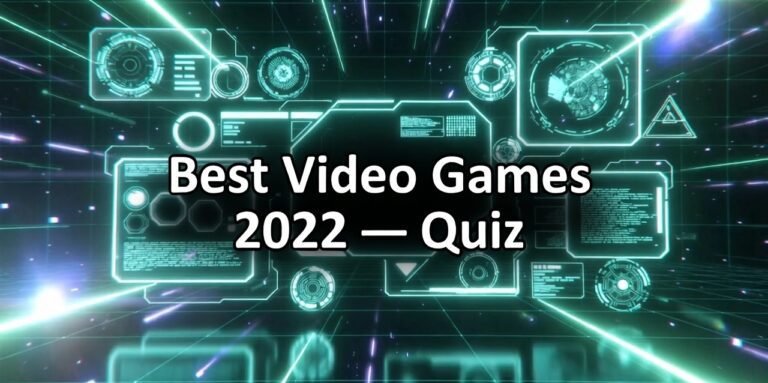 Best Video Games of 2022 — 32-Game Quiz