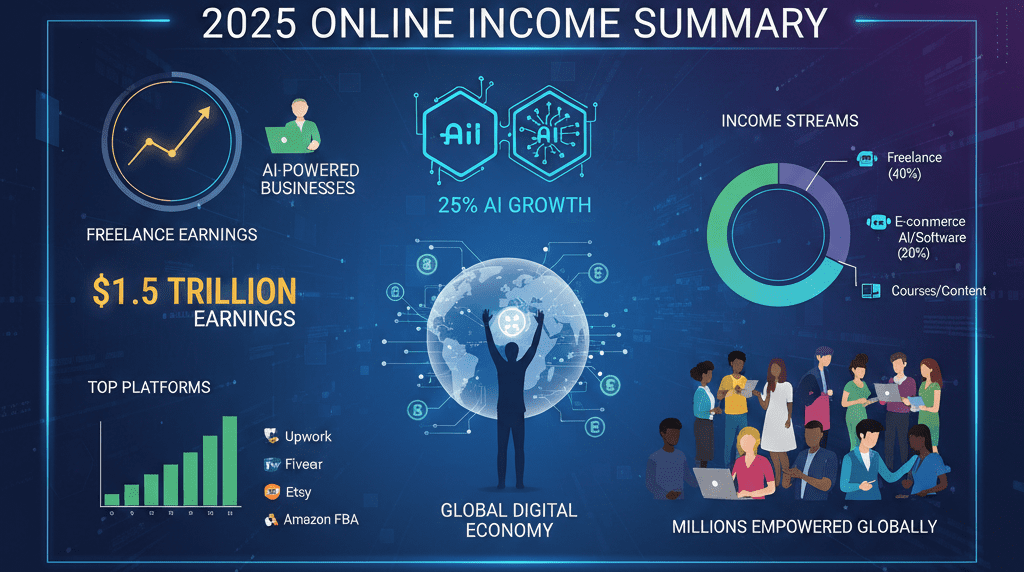 Online Income in 2025 — Year-End Report