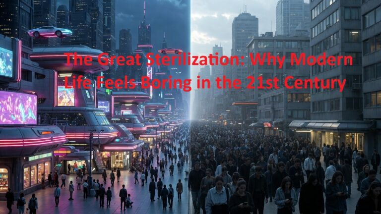 The Great Sterilization: Why Modern Life Feels Boring in the 21st Century