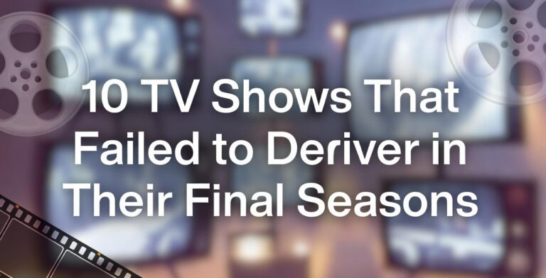 10 TV Shows That Failed to Deliver in Their Final Seasons
