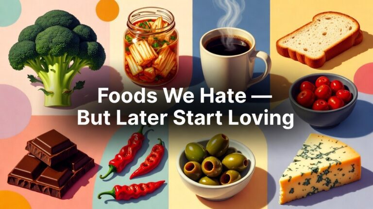 Foods We Hate — But Later Start Loving (Science Explains Why)