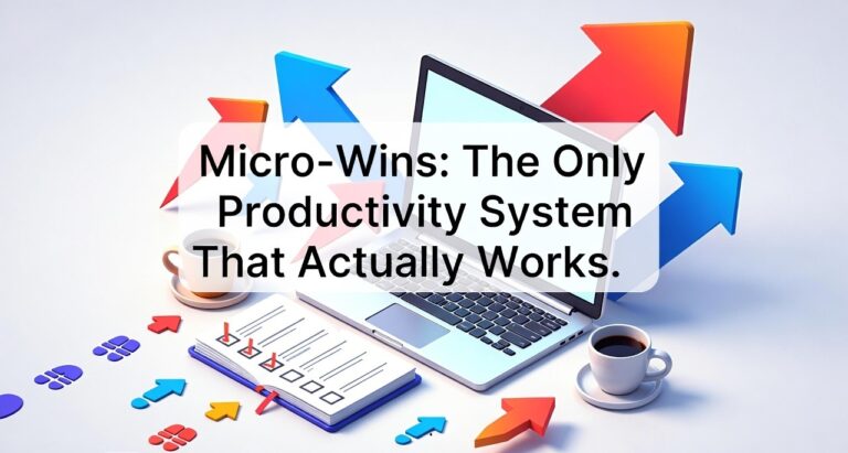 Micro-Wins: The Only Productivity System That Actually Works