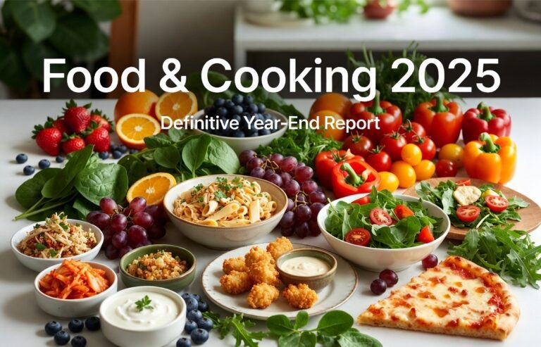 Food & Cooking 2025 — Definitive Year‑End Report