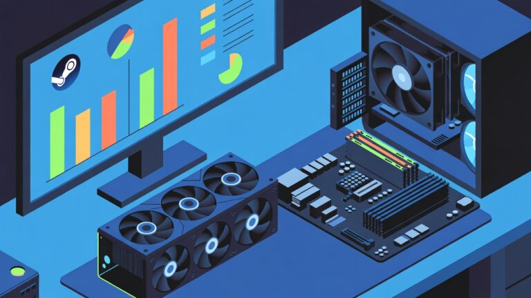 Steam Hardware Trends 2025: Most Popular GPUs, CPUs, Resolutions & Languages 2 Steam Hardware Trends 2025: Most Popular GPUs, CPUs, Resolutions & Languages