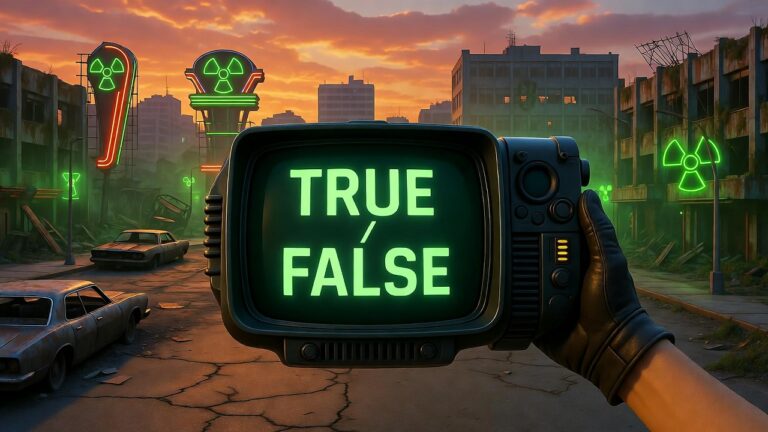 Fallout Trivia — True or False