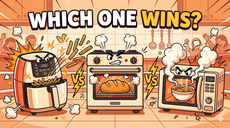 Air Fryer vs Oven vs Microwave: Which Actually Cooks Better (And Faster)?