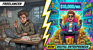 Why Some People Make $100/Month Online and Others Make $10,000 — The Real Differences