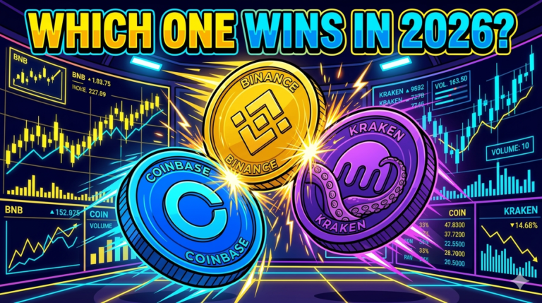 Binance vs Coinbase vs Kraken in 2026: Which Exchange Should You Actually Use?