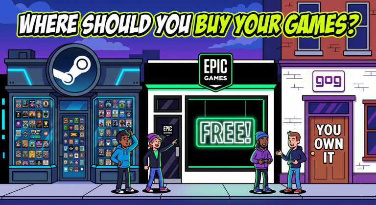 Steam vs Epic Games Store vs GOG: Where Should PC Gamers Buy Their Games in 2026?