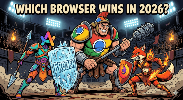 Arc vs Chrome vs Firefox in 2026: Which Browser Is Worth Switching To?
