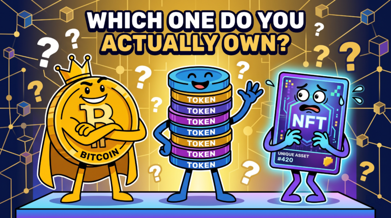 NFTs vs Tokens vs Coins: The Actual Differences Most People Still Get Wrong