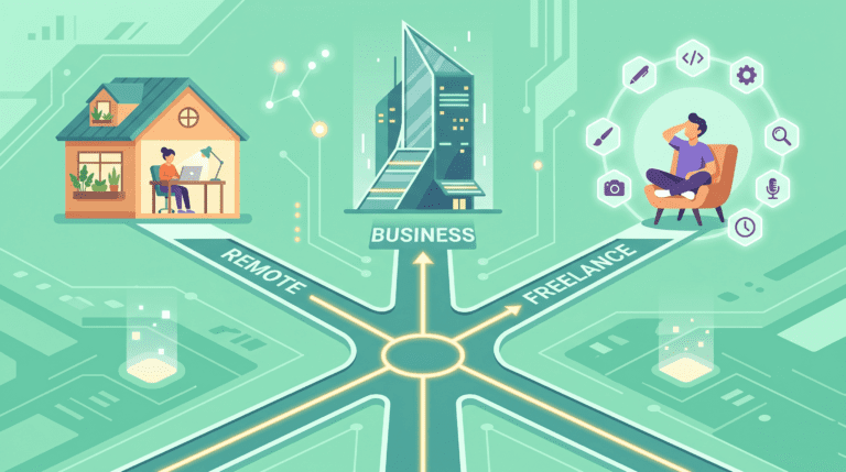 "Choose Your Cage": Remote Job, Freelance, or Own Business?