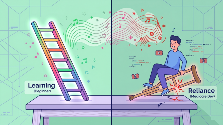 The Coding Paradox: Why AI Tools are a Goldmine for Beginners and a Career Killer for Mediocre Developers