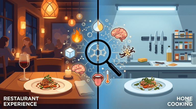 Why Restaurant Food Always Tastes Better (The Science Explained)