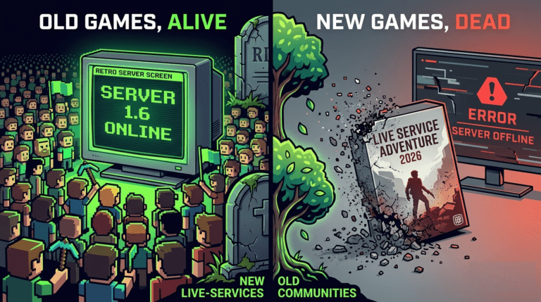 Why Some Old Games Still Have Active Communities (And New Ones Don't)