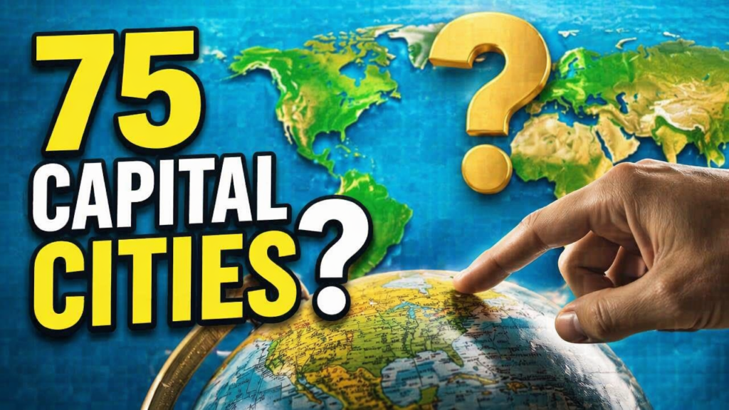 Guess 75 Capital Cities by photo (Easy to Impossible)
