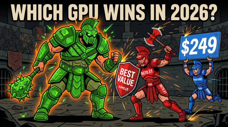 RTX 5080 vs RX 9070 XT vs Arc B580: Which GPU Should You Actually Buy in 2026? 4 RTX 5080 vs RX 9070 XT vs Arc B580: Which GPU Should You Actually Buy in 2026?