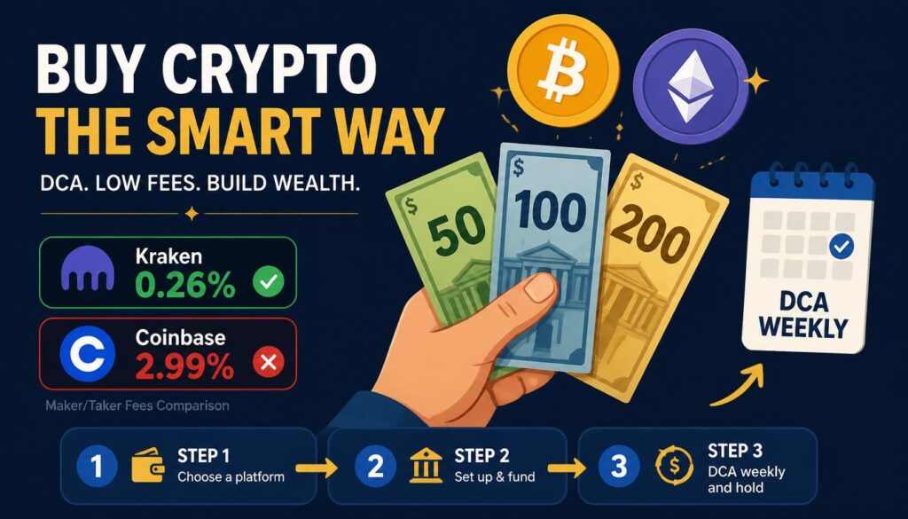 How to Start With Crypto if You Only Have $50–$200: What Actually Makes Sense